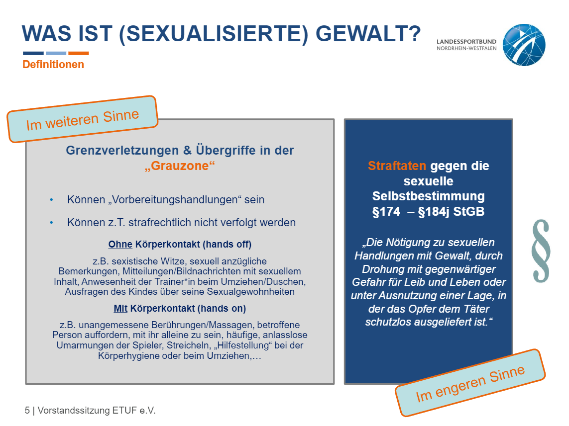 WAS IST (SEXUALISIERTE) GEWALT?